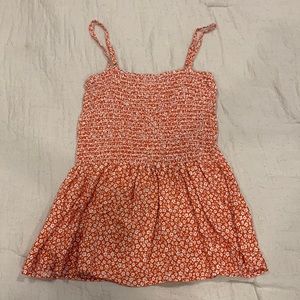 Smocked tank top